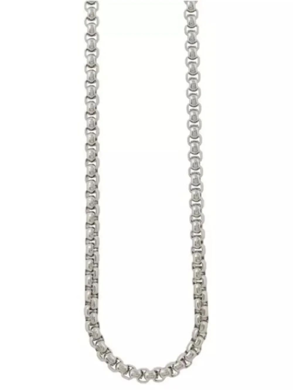 New 18” the Jewelry Shoppe Stainless Steel Box Chain Necklace